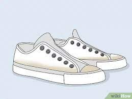 Falling rain or snow and water bottle spills can cause water marks to develop on the leather shoes. 3 Ways To Remove Yellow Bleach Stains From White Shoes Wikihow