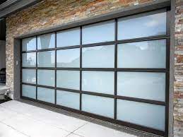 Frosted Glass Garage Doors