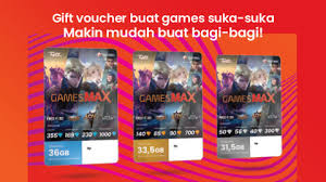 Untuk transaksi pembelian voucher game online gunakan format: Game Voucher Buy Gamesmax Unlimited Play Voucher Telkomsel