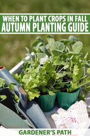 When To Plant Crops In Fall Autumn