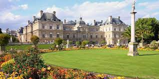 in luxembourg gardens in paris