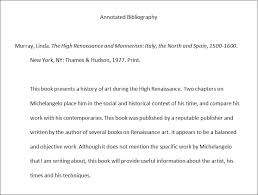 annotated bibliography   Writing Tutoring   Resources Annotated Bibliography Example