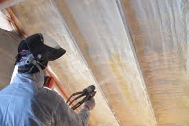 The usual method is to pop off a piece of siding, drill a hole, and fill it with. Best Spray Foam For Cathedral Ceilings