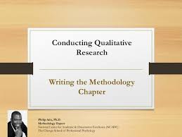 Although one important feature in atlas.ti is the coding function, also at nia parson (2005) for example used field research methodology and atlas.ti in her dissertation study. Writing The Methodology Chapter Of A Qualitative Study