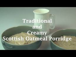 scottish oatmeal porridge