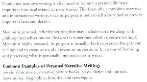 Descriptive Narrative Essay Example Personal Descriptive Essay