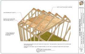 storage shed building plans 12x16