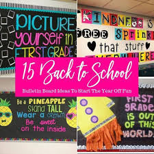 They can serve a number of purposes: Back To School Bulletin Board Ideas Passion For Savings