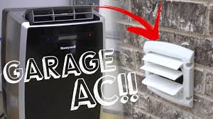 portable ac unit in the garage