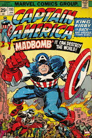 Poster Marvel Captain America Wall