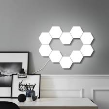 led hexagonal light honeycomb touch