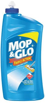 glo triple action floor shine cleaner