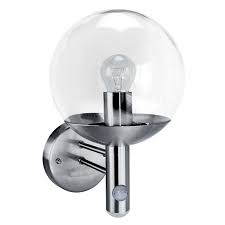 Ed521 Stainless Wall Light With Pir