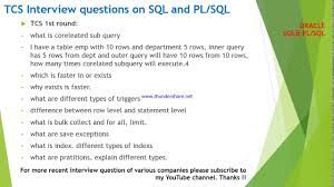 tcs interview questions and answers on