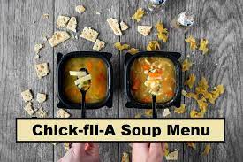 fil a soup menu