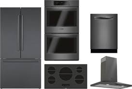 Cheapest moro kitchen island mocha brown. Bosch Borecowodwrh12024 5 Piece Kitchen Appliances Package With French Door Refrigerator And Dishwasher In Black Stainless Steel