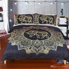 boho elephant bedding set