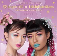 sugarpill x little twin stars makeup