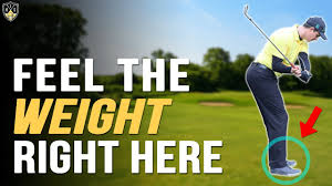 weight in feet during golf swing fix