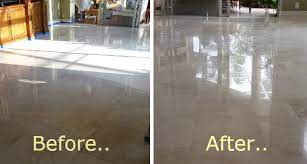 our marble floor countertop polishing
