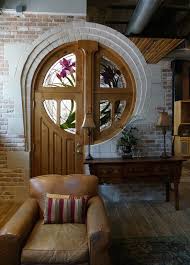 Art Deco Style Door With Stained Glass