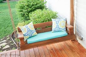 How To Build A Porch Swing Story