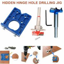 abs concealed hinge hole jig for