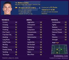 Mateus uribe 2019/20 ● welcome to fc porto. Mateus Uribe Fm 2020 Profile Reviews