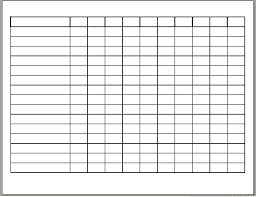 Free Printable Work Schedule Template Blank Weekly Work