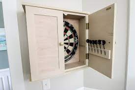 diy dartboard cabinet kreg tool