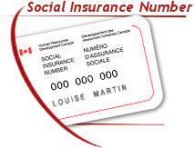 social insurance number in canada sin