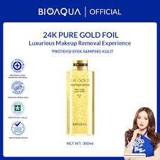 bioaqua 24k gold gentle makeup remover