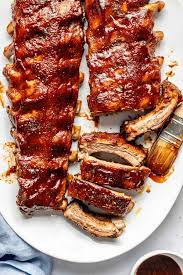 oven baked ribs all the healthy things