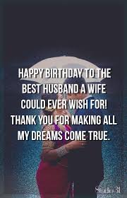 special birthday wishes for husband