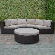 round outdoor sectional sofa suppliers
