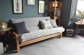 Cocoon 3 Seater Sofa Bed Birch Wood