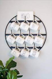 mug rack coffee mug display