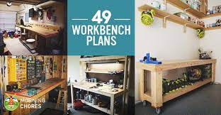 49 Free Diy Workbench Plans Ideas To