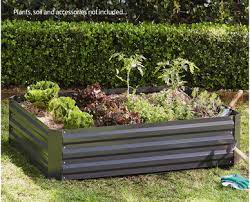 Vegetable Garden Bed Grey