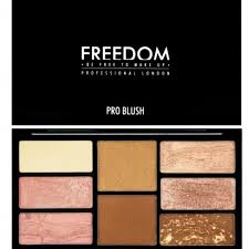 freedom pro 8 blush palette bronze