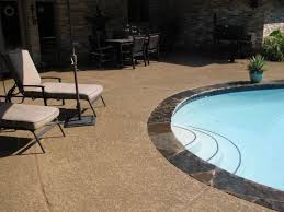 The roof is brownish red. 12 Pool Deck Colors Ideas Pool Deck Deck Colors Painted Pool Deck