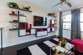 27 beautiful living room shelves home