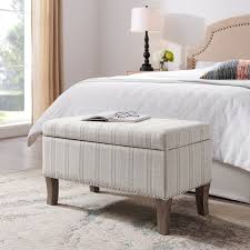 End of the bed storage benches are an excellent way to take care of both or seating and storage needs simultaneously. Bedroom Benches You Ll Love In 2021 Wayfair