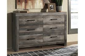 Chicago furniture black storage bed | ashley store. Wynnlow 6 Drawer Dresser Ashley Furniture Homestore