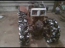 Sears Custom 4x4 Pulling Lawn Tractor