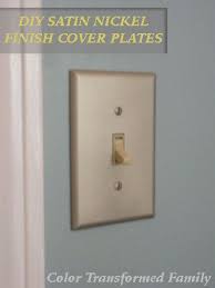 Diy Satin Nickel Cover Plates Light Switch Covers Light Switch Plate Cover Light Switch Covers Diy