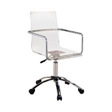Financing is available to make it even easier to buy. Amaturo Office Chair With Casters Clear And Chrome Walmart Com Walmart Com