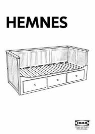 hemnes bed instructions