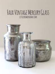Diy Faux Vintage Mercury Glass Little