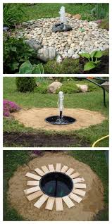 How To Make A Buried Fountain For Garden